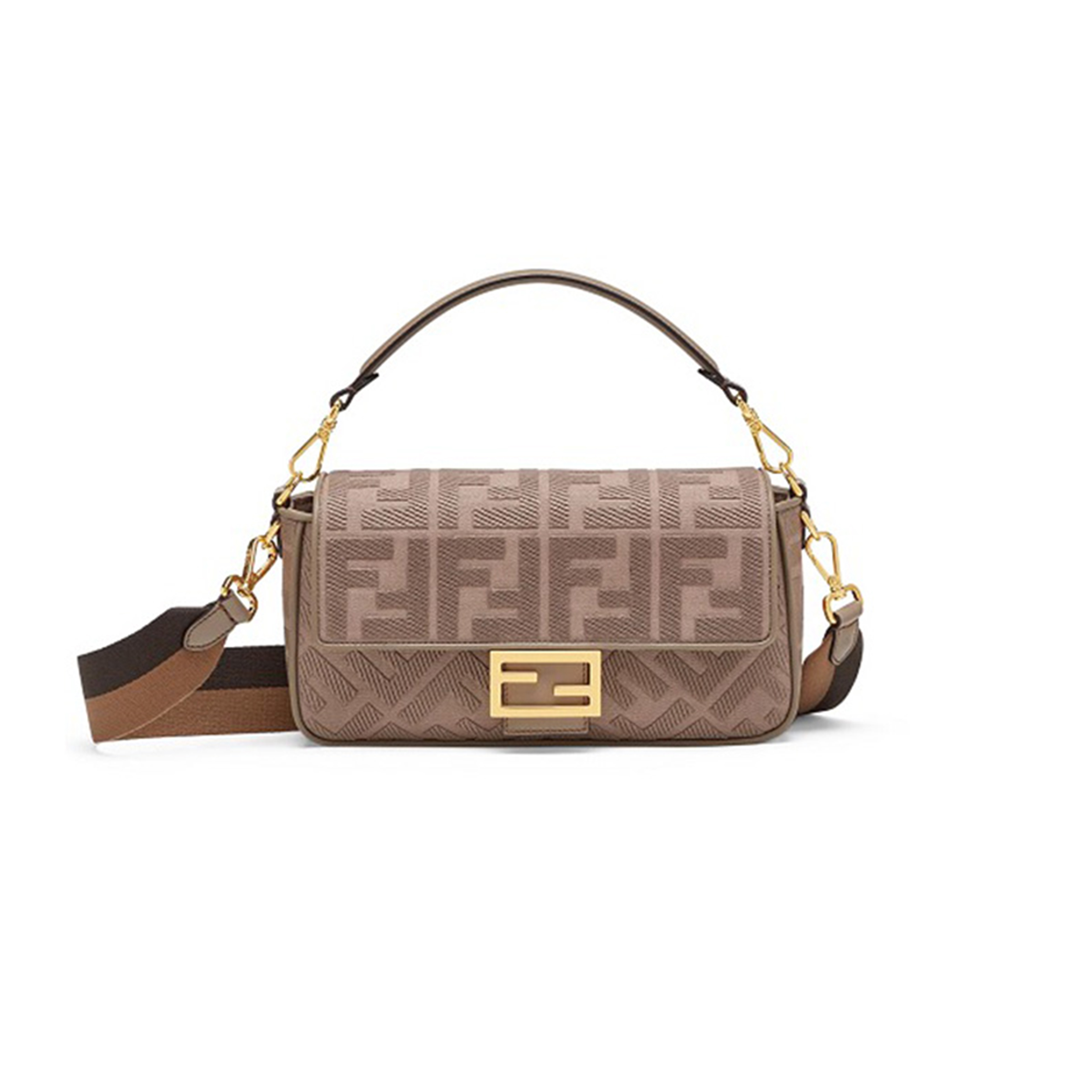 FENDI BAGUETTE FF BAG 8BR600AC9OF1F7M (27*15*6cm)
